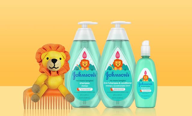 johnsons no more tangles toddler products collection